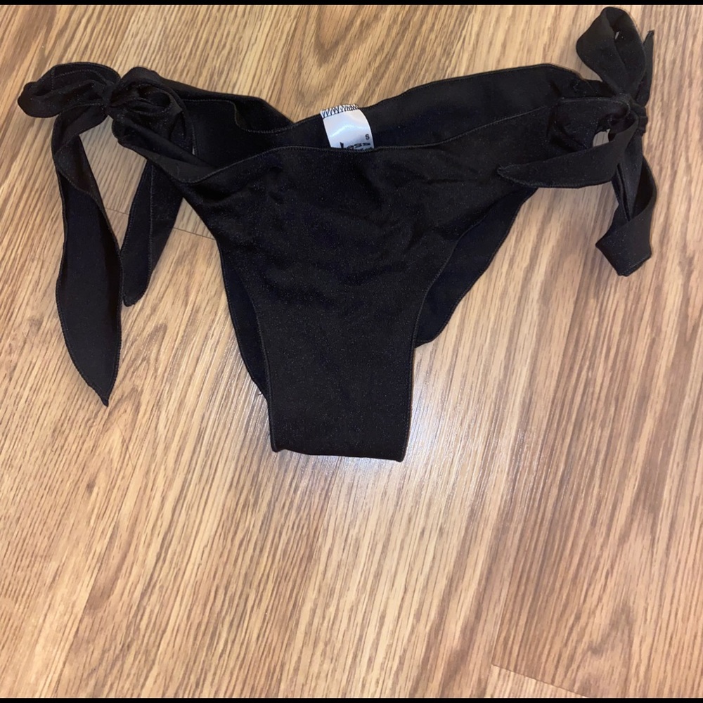 Side Tied Cheeky Bikini Bottoms